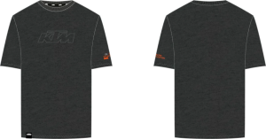 ESSENTIAL STEALTH T-SHIRT DARK GREY MELANGE