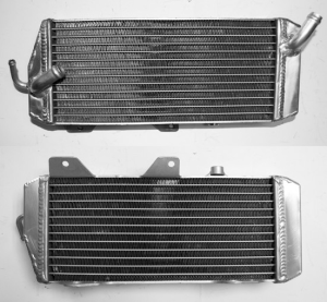 RADIATOR PSIHIC KAWASAKI KXF 450 '08, KLX 450R '08-09 Stanga Ranforsat, cu capacitate marita