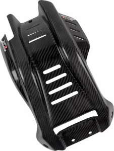 MOOSE RACING Carbon Fiber Skid Plate Black 