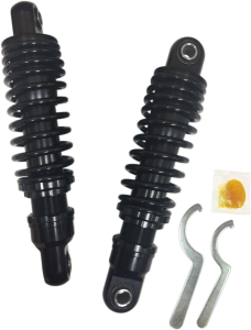 Premium 10.5(r) Shocks Black, Anodized