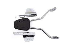 Sissy Bar Harley Davidson Black, Silver