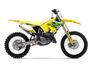 Blackbird Racing Replica Team Suzuki Ksrt 2022 Graphics Kit Yellow, Blue