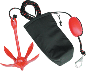 Grapnel Anchor System Black, Red