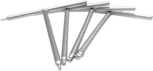 Dual-drive Allen T-handle Nickel Pewter