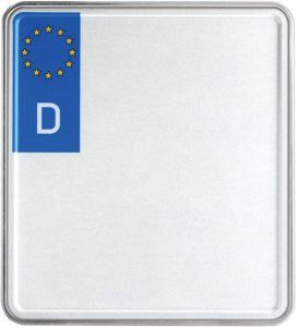 License Plate Frame Natural