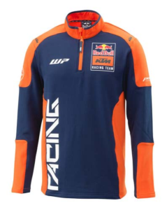 Pulover KTM Replica Team Halfzip Orange Navy