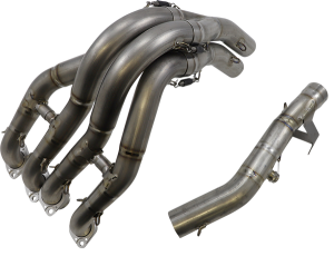 4-into-1 Head Pipe Silver