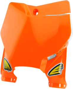 Stadium Number Plate Orange