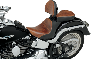Renegade Lariat Leather Solo Seat Brown, 5, nordicamoto.ro