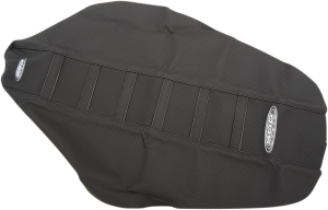 6-rib Gripper Seat Cover Black, 1, nordicamoto.ro