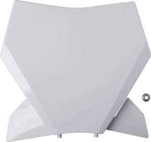 Front Number Plates White