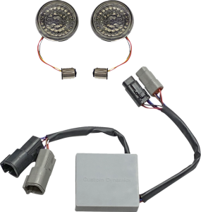 Smart Led 1157 Bullet Turn Signals With Controller Amber, Red