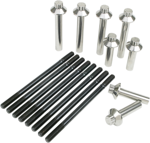 Cylinder Stud And Head Bolt Kit Black, 1, nordicamoto.ro