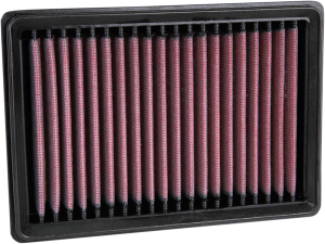 High-flow Air Filter Black, Red, 2, nordicamoto.ro