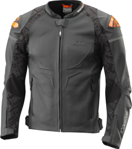 Geaca de piele KTM HELICAL Negru