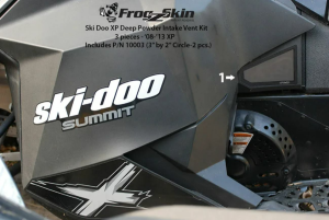 SPI Frogskinz 2008-11 Ski-doo XP 800R Carb Intake Vent Kit (3pc), 1, nordicamoto.ro