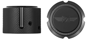 Front Axle Nut Cover Black, 2, nordicamoto.ro