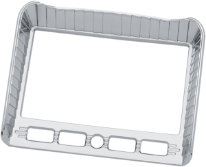 Touchscreen Stereo Accent Chrome, 2, nordicamoto.ro