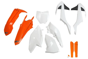Full Body Replacement Plastic Kit Black, Orange, White