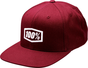 Sapca 100% Icon Snapback Red