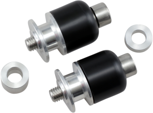 Swingarm Spool Sliders Black, 3, nordicamoto.ro