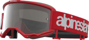 Vision 5 Hone Goggle White, Red, nordicamoto.ro