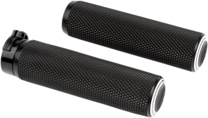 Fusion Dual Ring Grips Black, 1, nordicamoto.ro