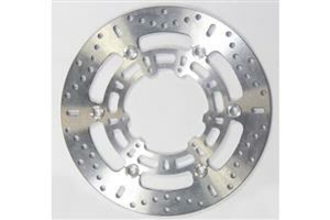 Round Fixed Brake Rotor Silver, Stainless Steel, 1, nordicamoto.ro