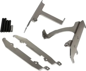 Radiator Braces Silver, 4, nordicamoto.ro
