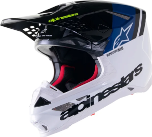 Casca Alpinestars Supertech M8 Radium 2 Blue/White