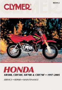 Motorcycle Repair Manual