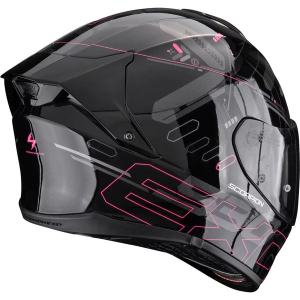 Casca integrala SCORPION EXO-530 AIR FOND S Negru/Roz, 2, nordicamoto.ro