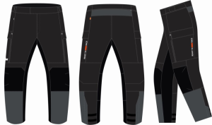 Pantaloni Dama KTM Tourrain V3 WP Grey/Black