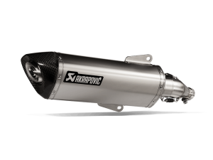 Slip-on Line Muffler Scooter Black 