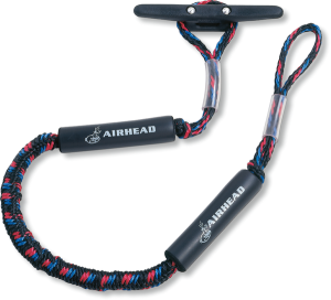 4' Bungee Dock Line Black