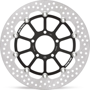 Halo Series Floating Racing Rotor Black, Silver 