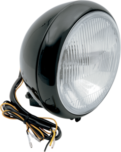 7(r) Headlight Assemblies Black, 1, nordicamoto.ro