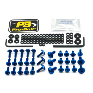 Fairing Bolt Kit For Ducati Blue