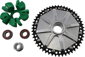 Cush Drive Chain Sprocket Black, Machined, 2, nordicamoto.ro