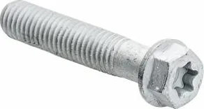 Hexagonal bolt with external hexagon with collar M8X40 ISA 40, 3, nordicamoto.ro