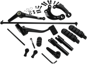 Forward Control Kit Black Standard, 1, nordicamoto.ro