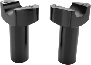Forged Aluminum Handlebar Riser Black