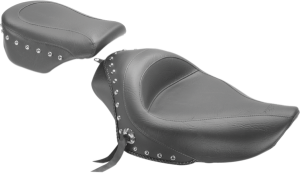 Studded Vinyl Solo Seat Black