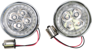 Fang® Signal Light Inserts Chrome