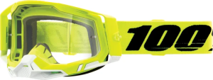 Ochelari 100% Racecraft 2 Yellow Clear Lens