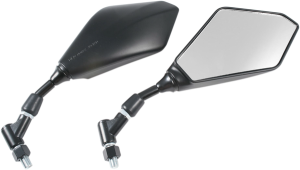 Universal E-marked Mirror Black