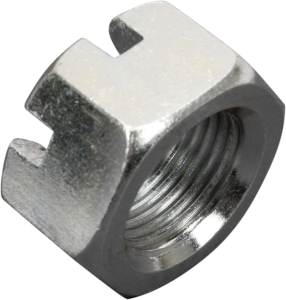 Axle Hub Nut Silver, 2, nordicamoto.ro