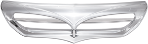 Fairing Vent Trim Silver