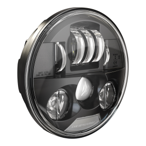 5 3/4(r) Led Headlight Black, 1, nordicamoto.ro