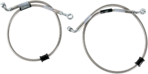 Cycleflex Two-line Racer Brake Line Kit Silver